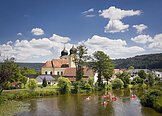 Bootwandern auf der Altmühl bei Kottingwörth