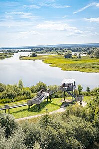 Vogelinsel Turm am Altmühlsee